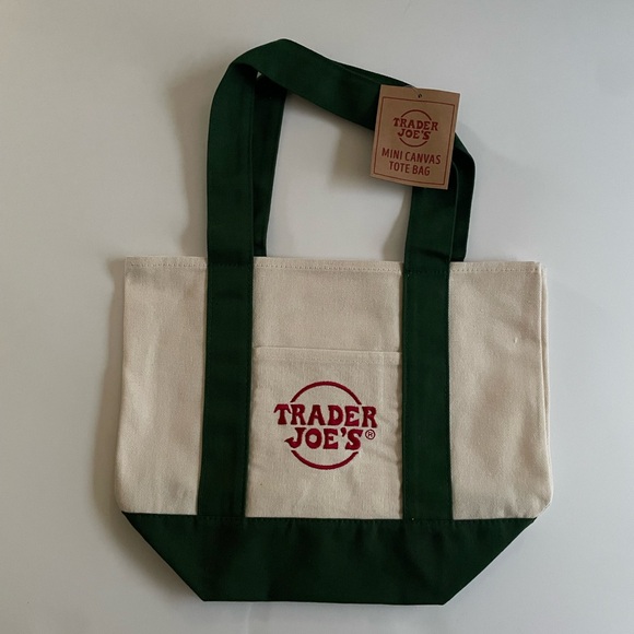 Trader Joe's Canvas Tote Bag Set - Picture 5 of 7